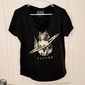Caturn Graphic Tee